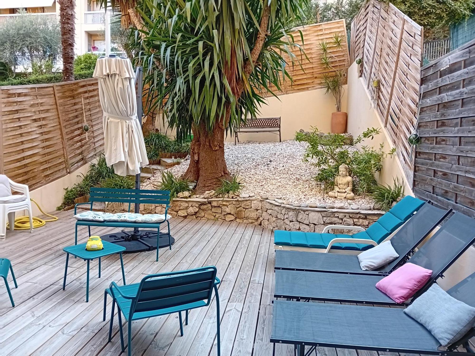 Nice- Gairaut - Jardin Prive- Grand F1 Lumineux-Piscine Collective Exterior photo